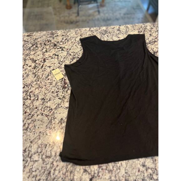 Coldwater Creek NWT women’s top size XL black - Picture 9 of 9